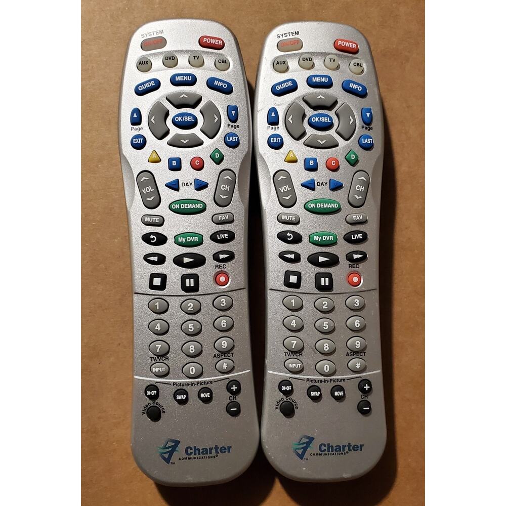 2 CHARTER Remote Control Ur4u-mdvr-chd2 Never Used Old Stock Minor Scuffing